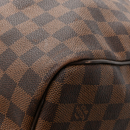 Louis Vuitton Damier Ebene Keepall Bandouliere 55 17 of 20