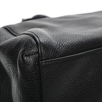 Gucci Pebbled Calfskin Lady Tassel Top Handle Bag Black 8 of 10