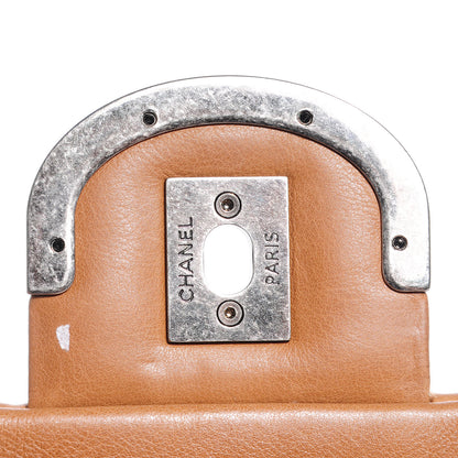 Chanel Calfskin Coco Sporran Medium Flap Light Brown 8 of 8