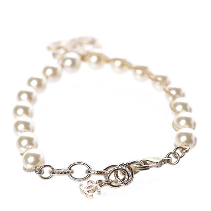 Chanel Pearl CC Bracelet Gold 3 of 4