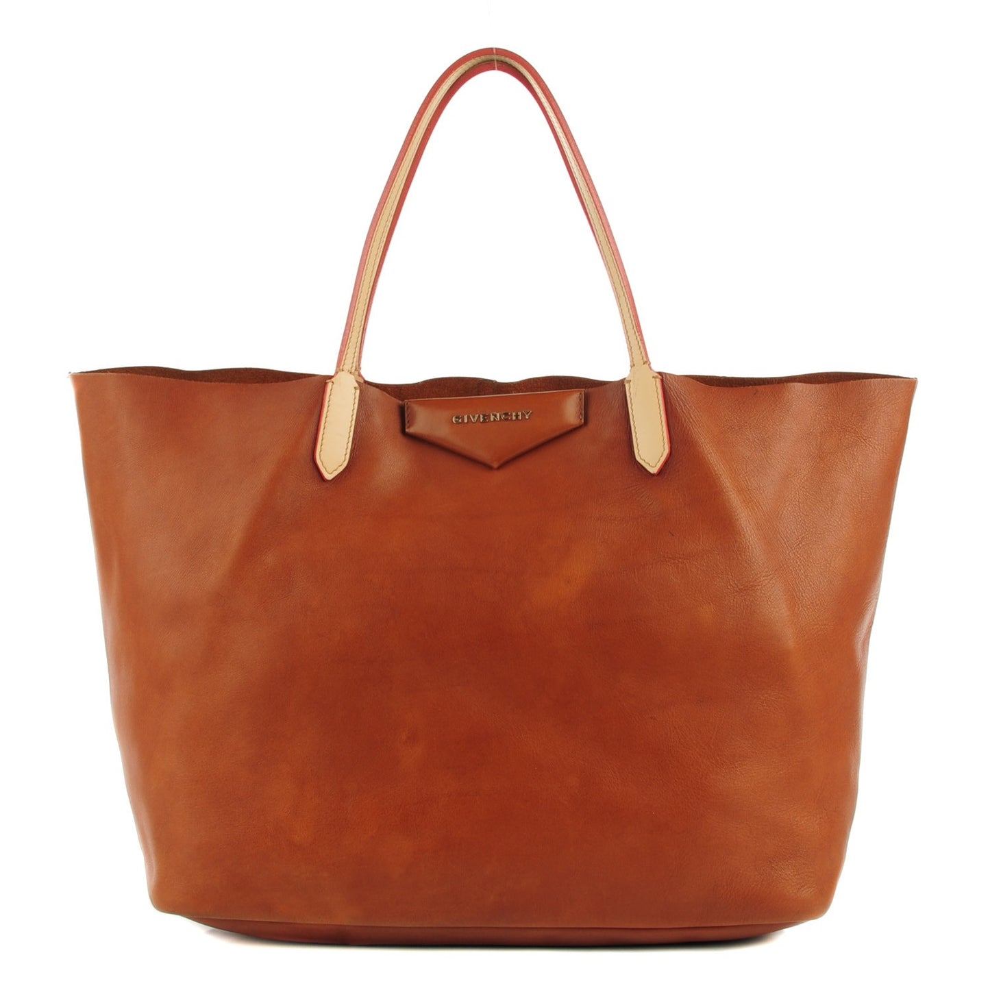 Calfskin Large Antigona Tote Camel