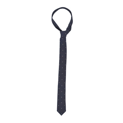 Chanel Mens Silk CC Neck Tie Blue 1 of 3