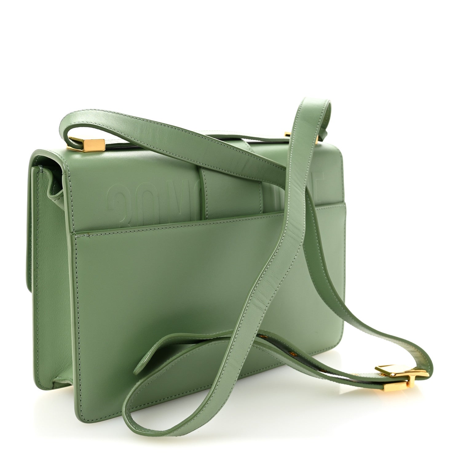 Christian Dior Smooth Calfskin 30 Montaigne Flap Bag Mint Green 3 of 10