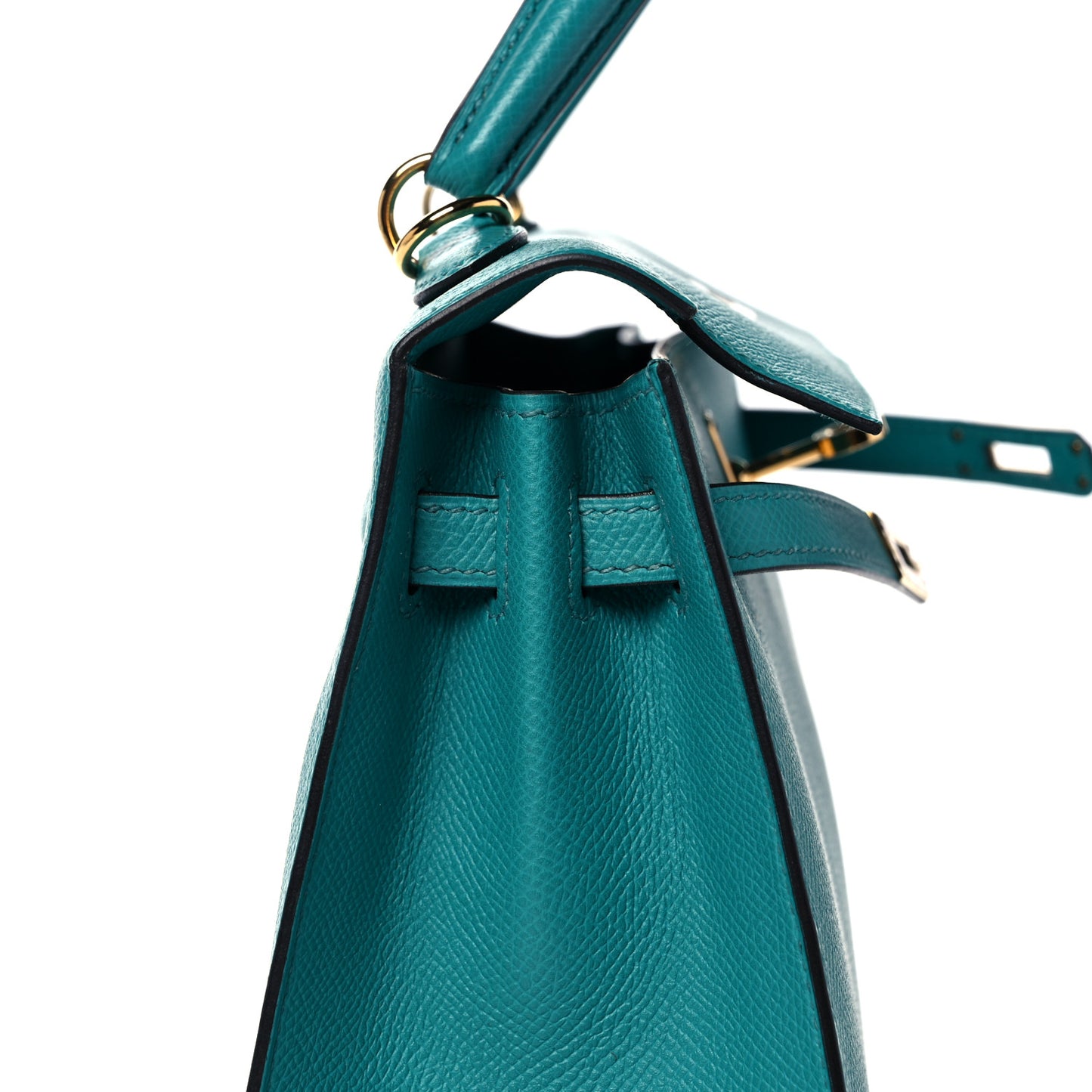 Epsom Kelly Sellier 25 Bleu Paon