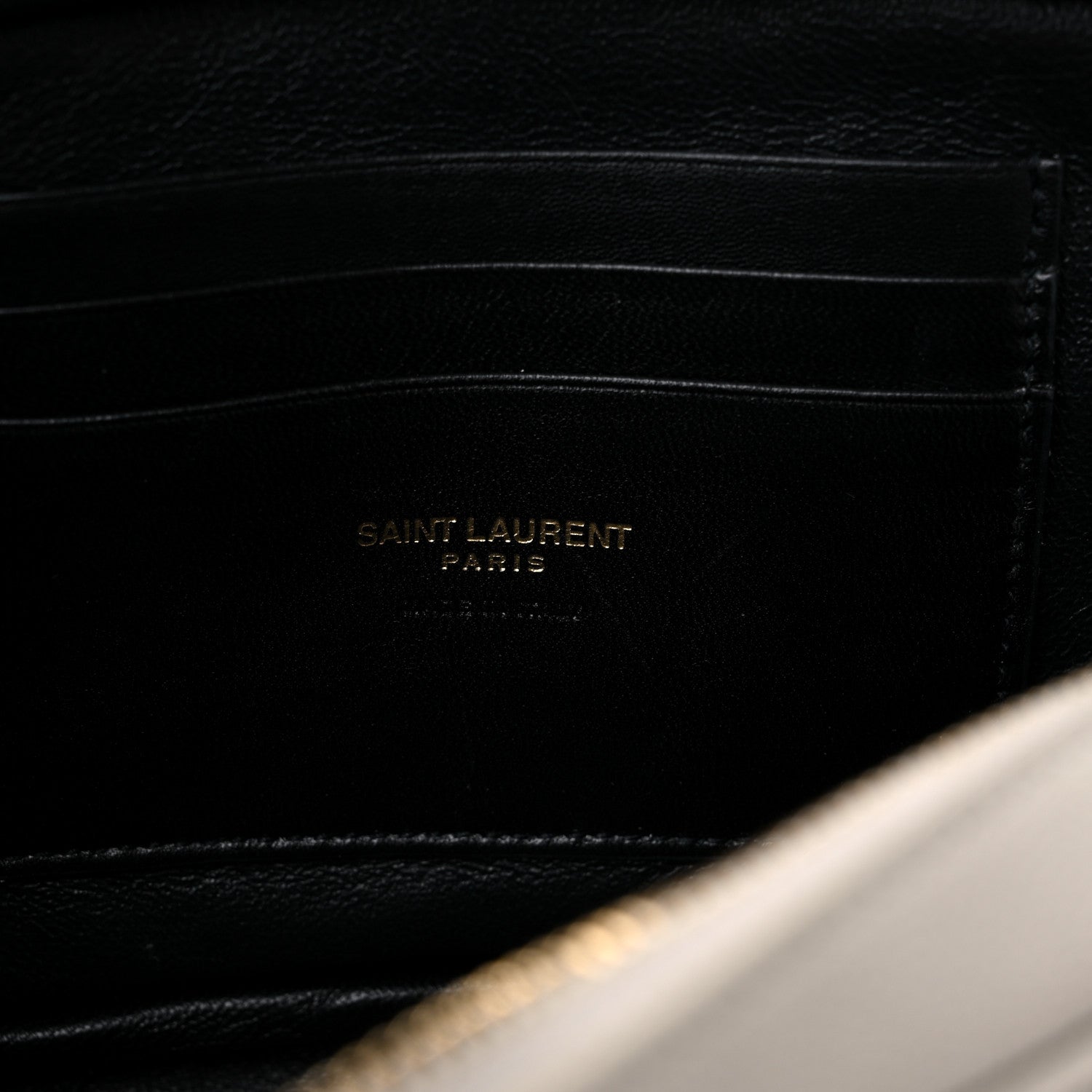 Saint Laurent Grain De Poudre Matelasse Monogram Mini Lou Camera Bag Crema Soft 6 of 10