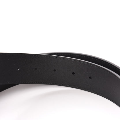 Gucci Moon Calfskin Nickel Double G 40mm Belt 95 38 Black 5 of 6