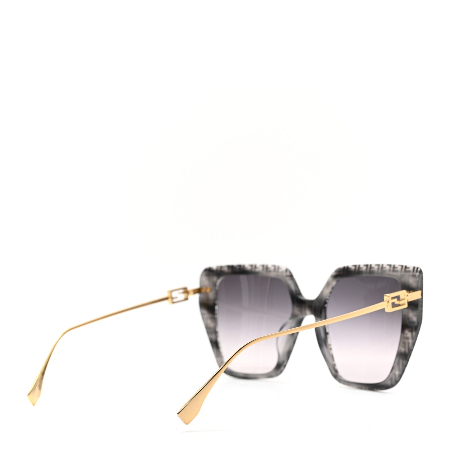 Acetate FF Butterfly Sunglasses FE40012U Black
