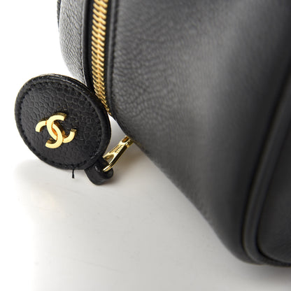 Chanel Caviar Vanity Cosmetic Case Black 9 of 9