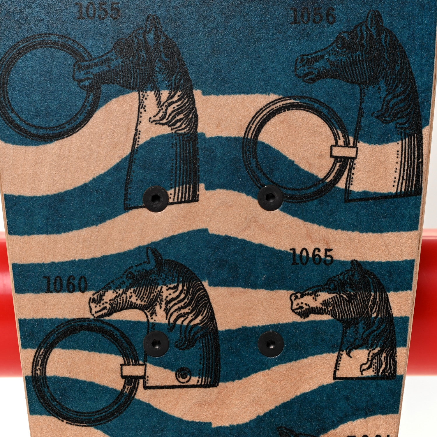 Hermes Vosges Maple Beech Wood Manufacture de Boucleries Skateboard 7 of 10