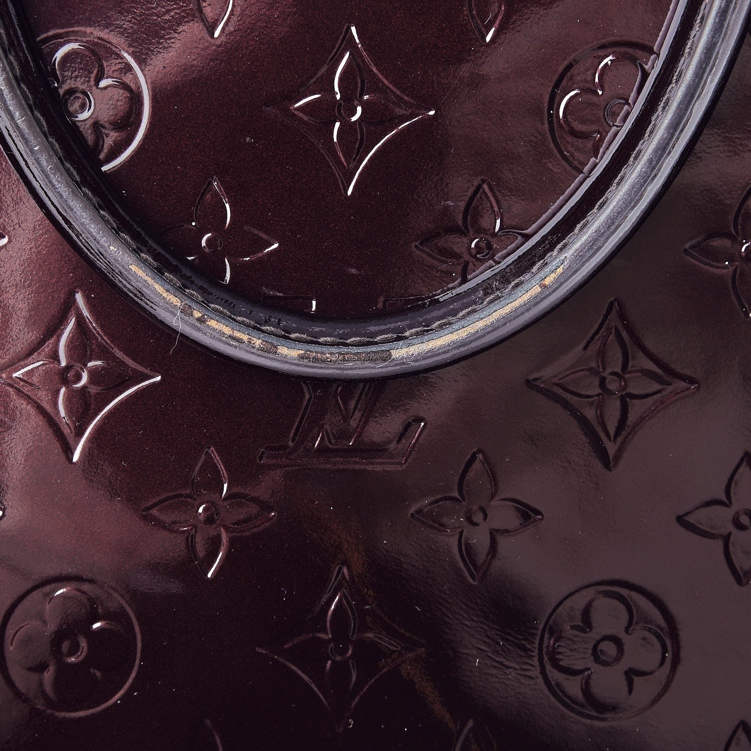 Louis Vuitton Vernis Alma GM Amarante 10 of 10
