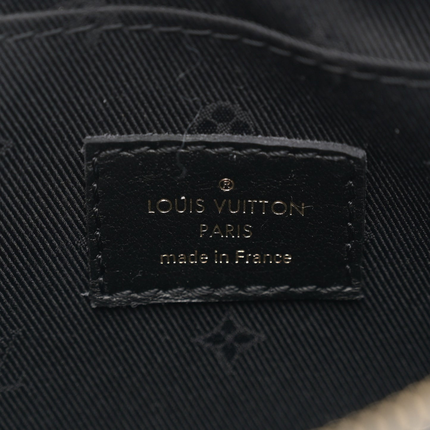 Calfskin Bubblegram Over The Moon Black