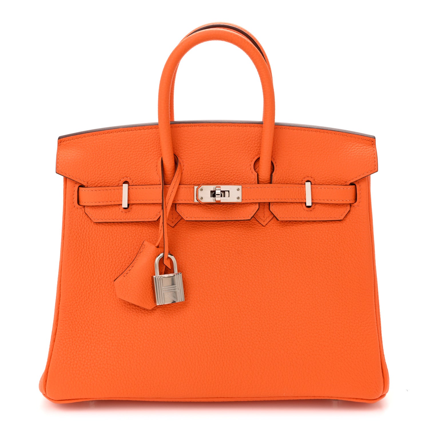 Hermes Togo Birkin 25 Orange Minium 1 of 12