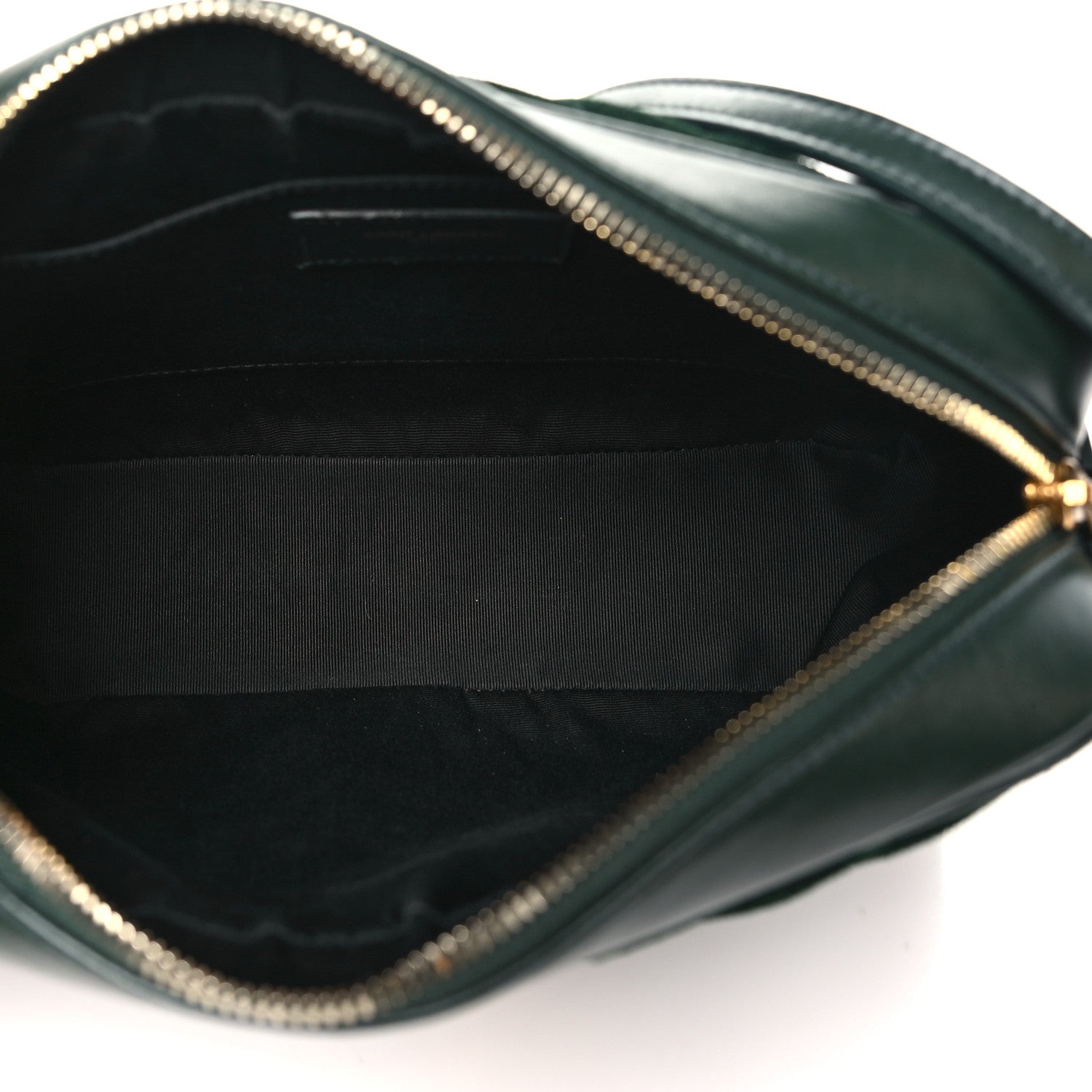 Saint Laurent Suede Calfskin Monogram Lou Camera Bag Vert Fonce 5 of 12