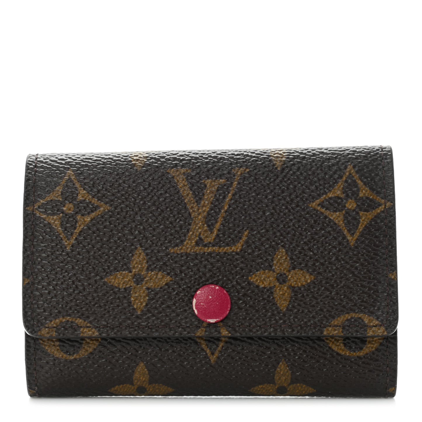 Monogram 6 Key Multicles Holder Fuchsia