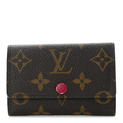 Louis Vuitton Monogram 6 Key Multicles Holder Fuchsia 1 of 7
