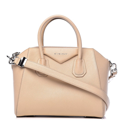Givenchy Sugar Goatskin Small Antigona Beige Buff 1 of 17