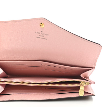 Louis Vuitton Monogram Sarah Wallet NM Rose Ballerine 6 of 8