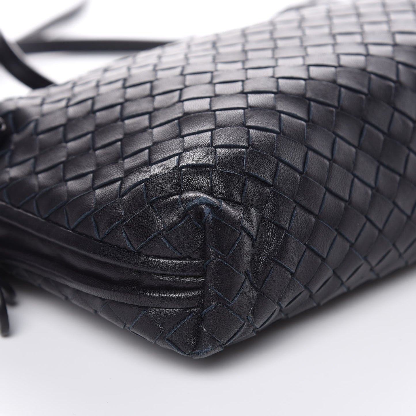 Nappa Intrecciato Nodini Bag Black