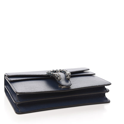 Gucci Dollar Calfskin Crystal Small Dionysus Shoulder Bag Blue Agata Montana Sapphire 3 of 9