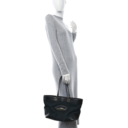 Gucci Monogram Large Punch Tote Black 2 of 9