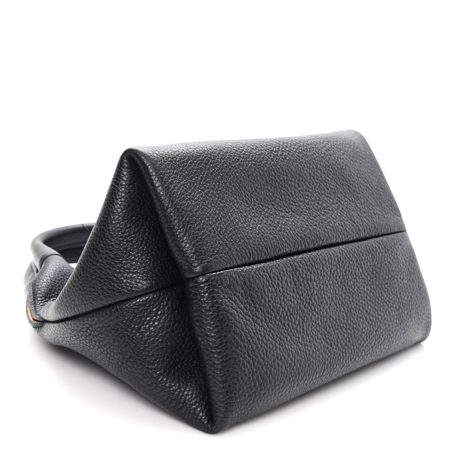 Gucci Grained Calfskin Softbit Medium Shoulder Bag Black 4 of 9