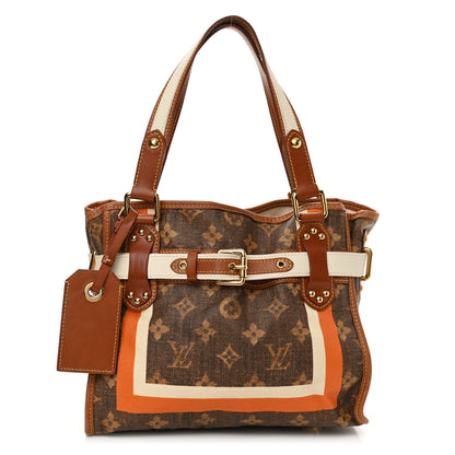 Louis Vuitton Monogram Rayures Tisse Sac PM 1 of 13