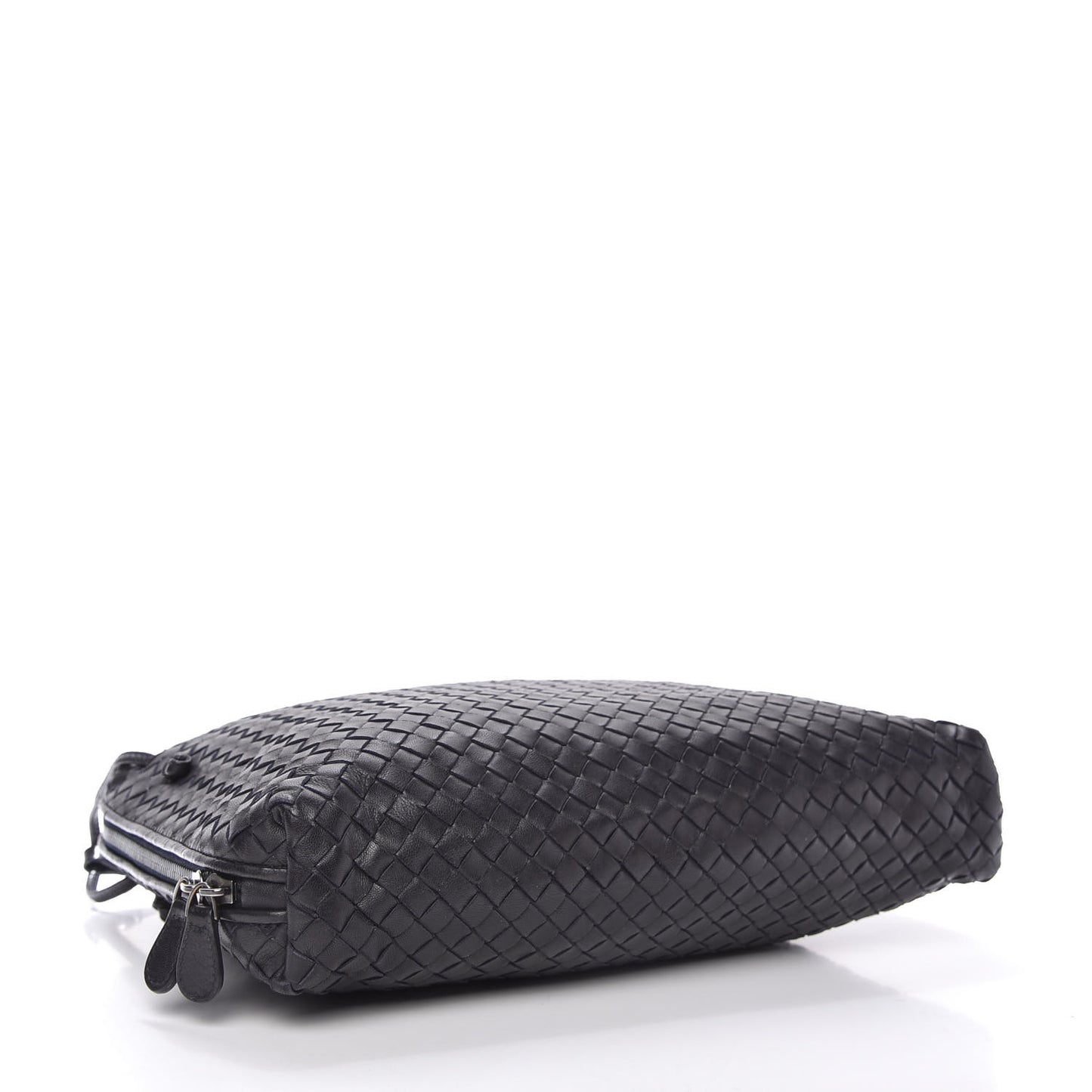 Nappa Intrecciato Nodini Crossbody Messenger Tourmaline