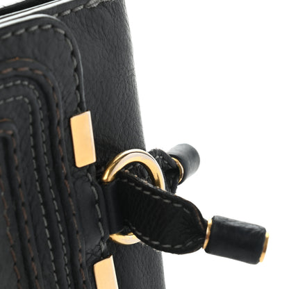 Chloe Grained Calfskin Marcie Square Wallet Black 19 of 19