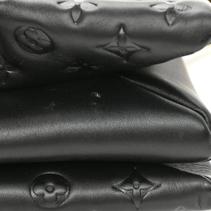 Louis Vuitton Lambskin Embossed Monogram Coussin PM Black 12 of 12