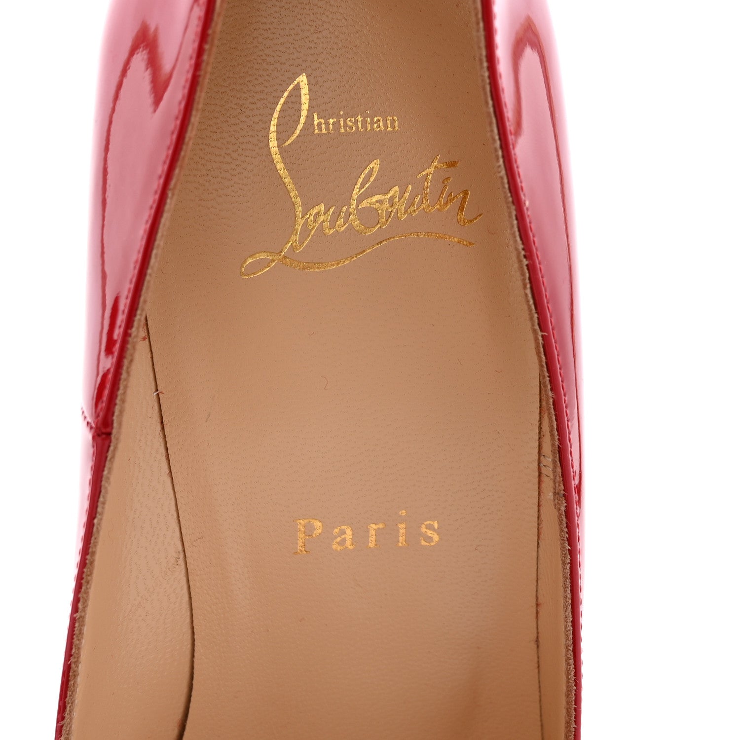 Christian Louboutin Patent So Kate 120 Pumps 37 Flamenco 6 of 13