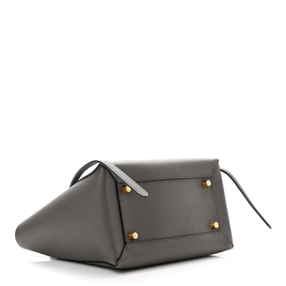 Celine Grained Calfskin Mini Belt Bag Grey 4 of 9