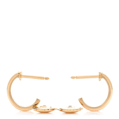 Cartier 18K Yellow Gold Small LOVE Hoop Earrings 3 of 5
