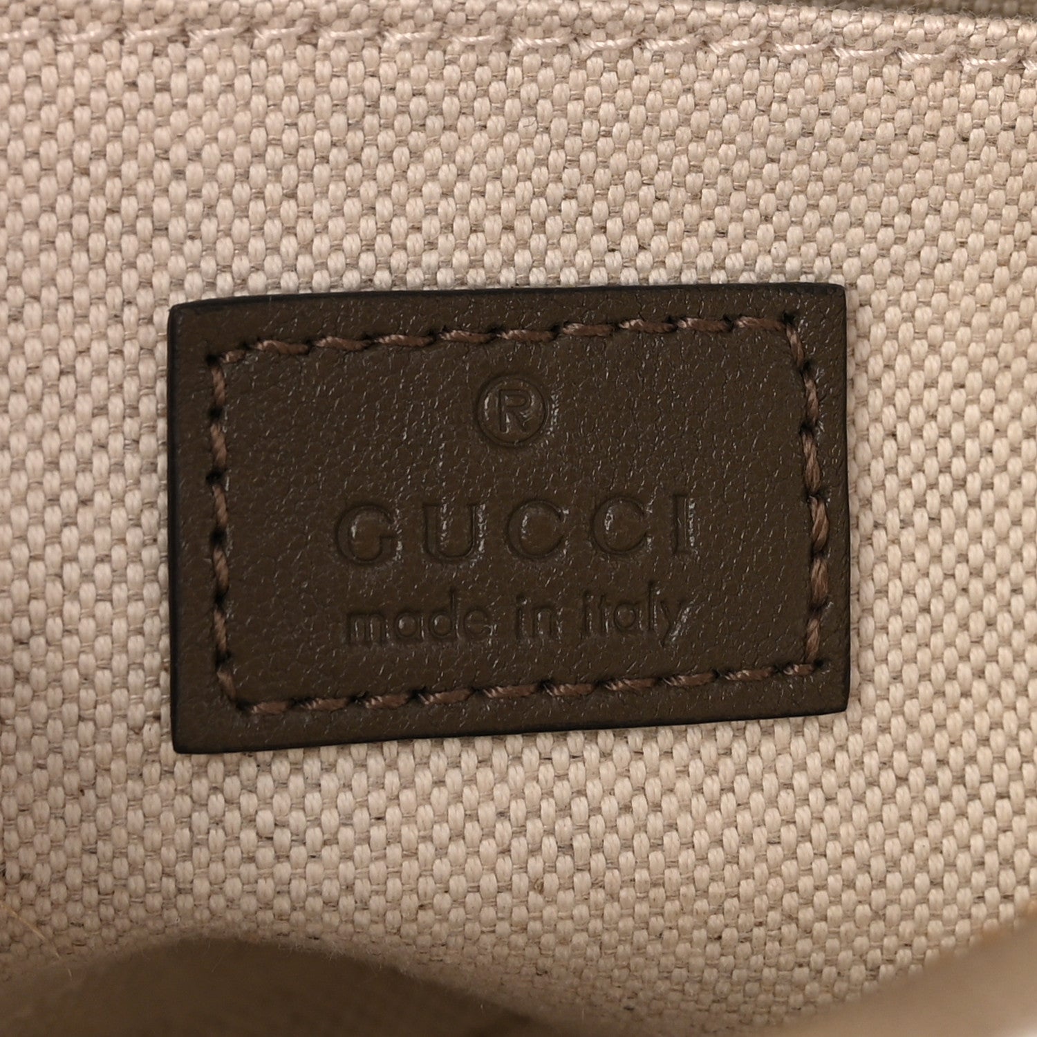 Gucci Sakai Be Green Calfskin Diagonal Stitched Small Blondie Shoulder Bag Craclet Brown 6 of 10