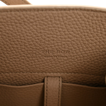 The Row Grained Calfskin Soft Margaux 10 Bag Dark Taupe 6 of 10