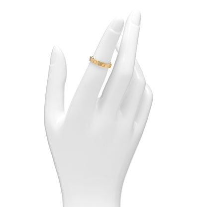 Cartier 18K Yellow Gold 3.5mm LOVE Wedding Band Ring 49 4.75 2 of 5