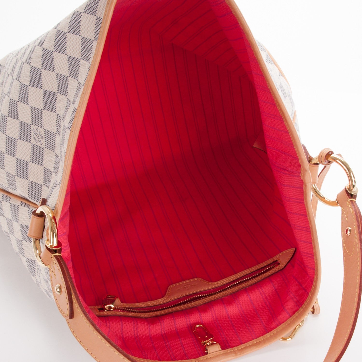 Louis Vuitton Damier Azur Delightful MM Pink 5 of 7