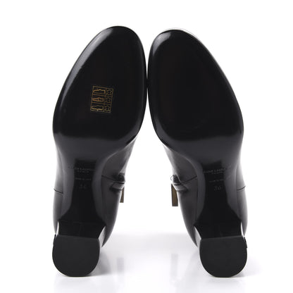 Saint Laurent Nappa Loulou Ankle Zip Boot 36 Black 5 of 9