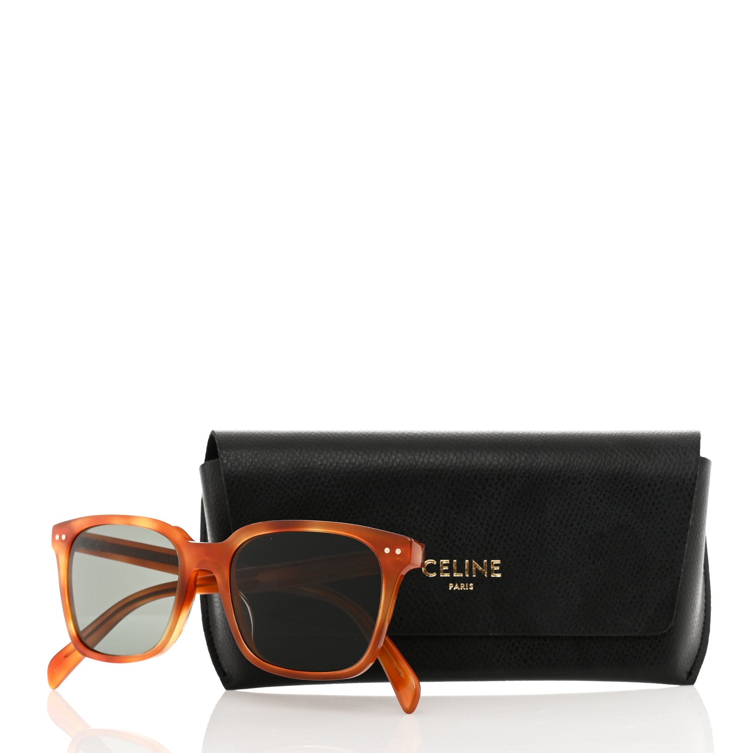 Celine Acetate Polarized Square Sunglasses CL40207I 7 of 7
