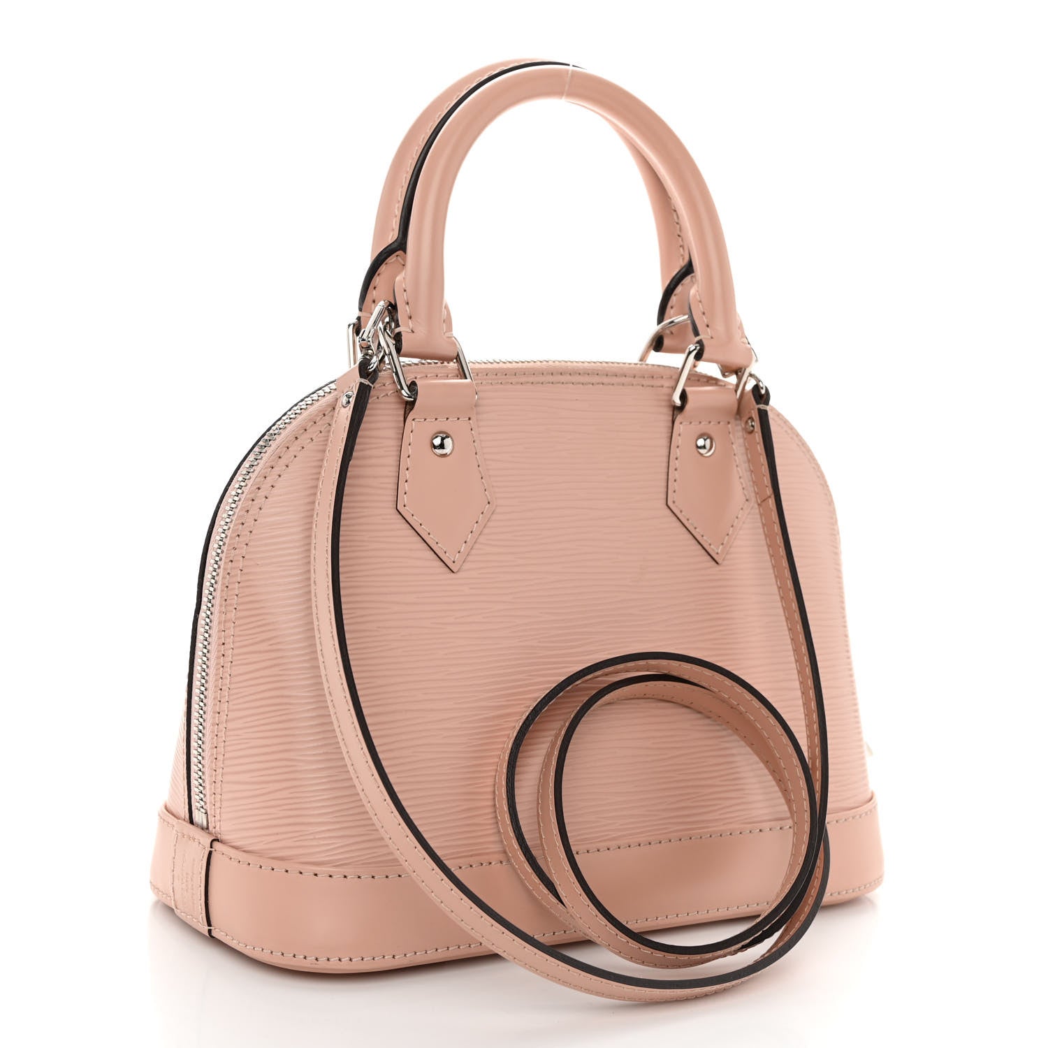 Louis Vuitton Epi Alma BB Rose Ballerine 3 of 9