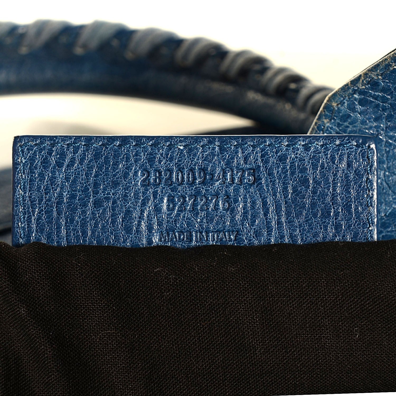 Balenciaga Agneau Giant 12 Rose Gold Hardware Part Time Bleu Cobalt 10 of 15