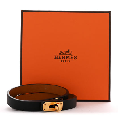 Hermes Swift Mini Kelly Double Tour Bracelet T4 Black 6 of 6
