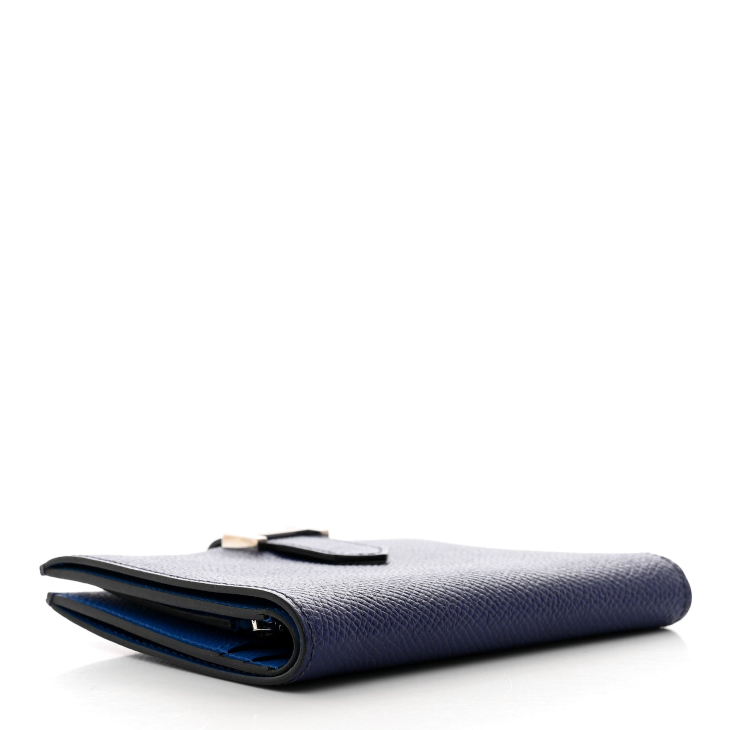 Epsom Verso Bearn Compact Wallet Bleu Encre Zellige