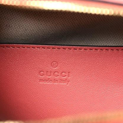 Gucci Sakai Be Green Calfskin Diagonal Stitched Blondie Top Handle Bag Pink 6 of 13