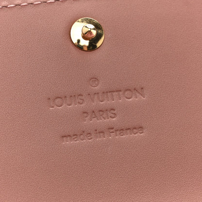 Louis Vuitton Vernis Ikat Sarah Wallet Rose Velours 6 of 9