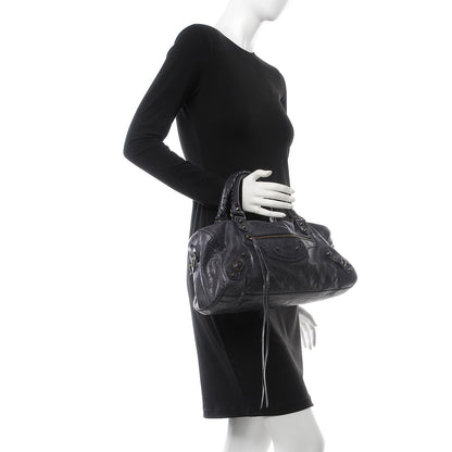 Balenciaga Chevre Classic Hardware Twiggy Ink 3 of 10