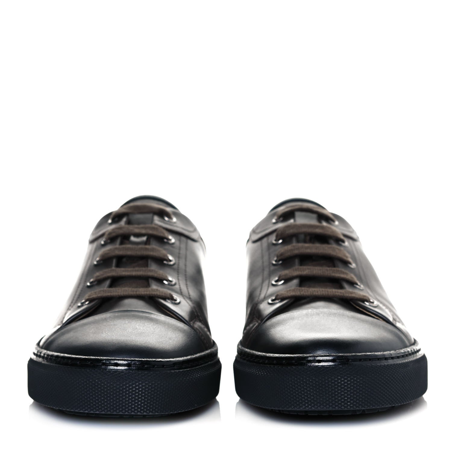 Hermes Nappa Mens Inside Sneakers 41 Green Black 2 of 8