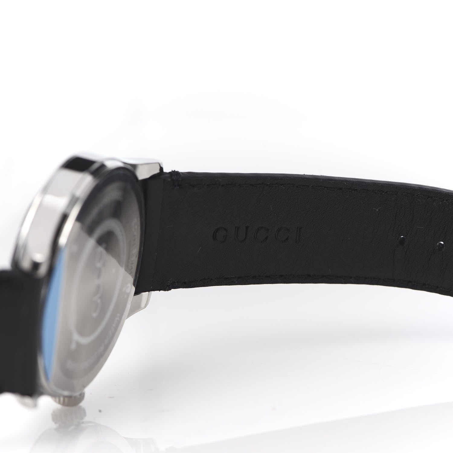 Gucci Stainless Steel Calfskin 38mm G-Timeless Snake Quartz Watch 6 of 8