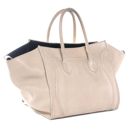 Celine Smooth Calfskin Medium Phantom Luggage Bag Taupe 3 of 15