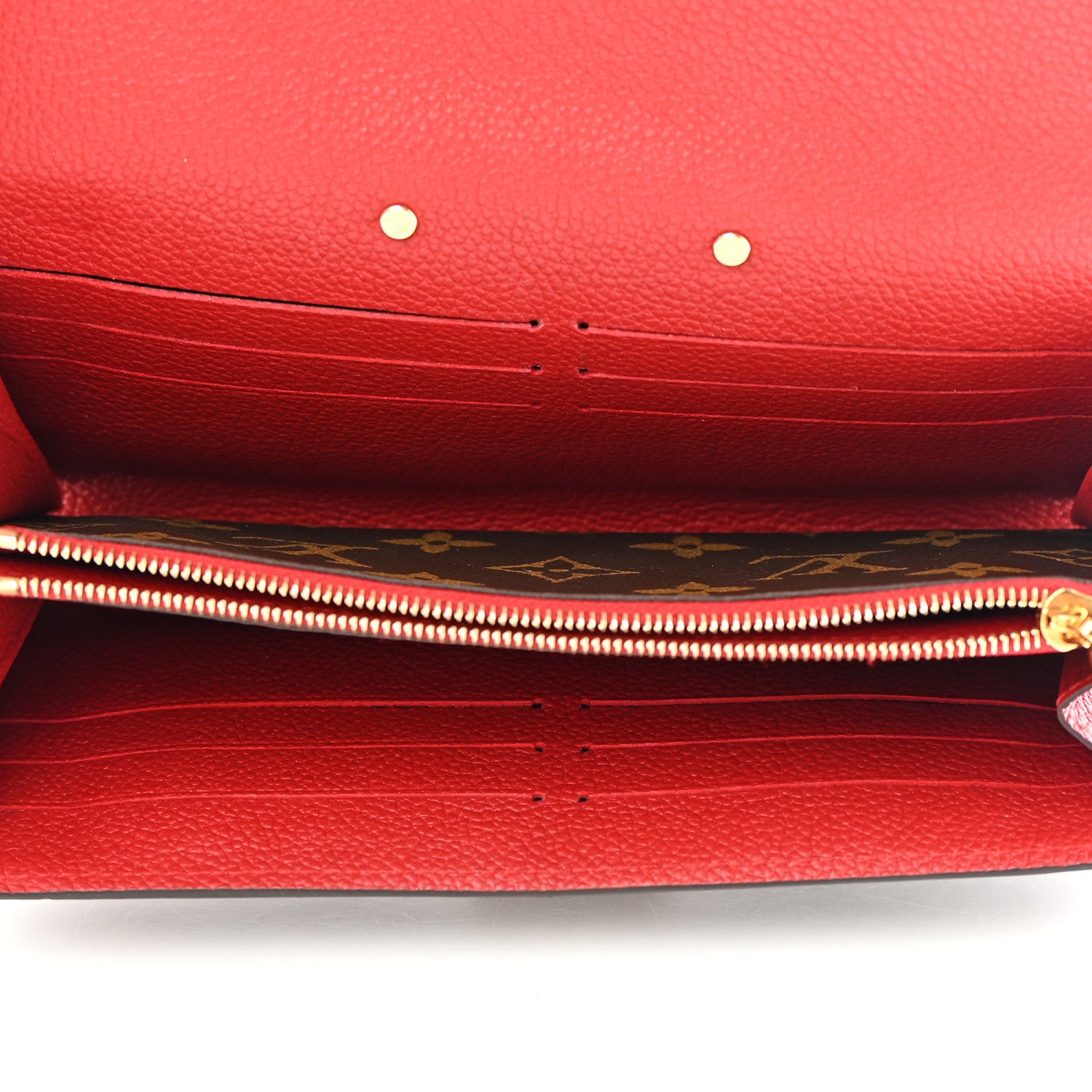 Louis Vuitton Monogram Pallas Wallet Cherry 5 of 11