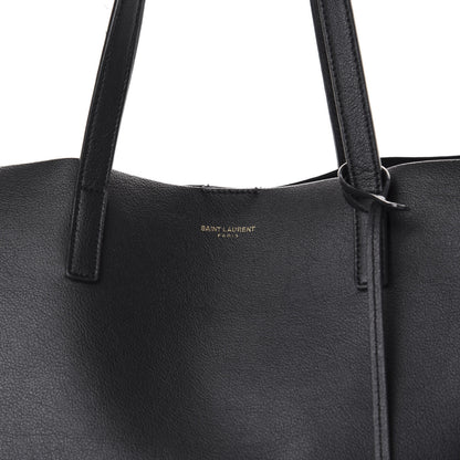 Saint Laurent Calfskin Large Shopping Tote Black 11 of 11
